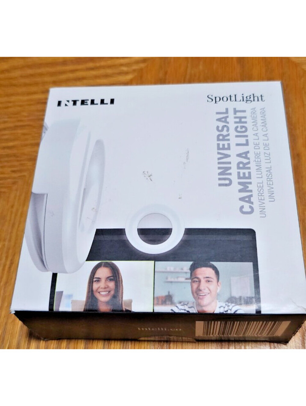 New UNIVERSAL CAMERA LIGHT White  ( easy clip on the go)